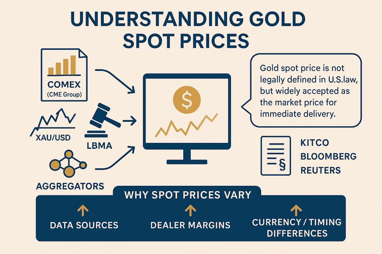 Understanding Gold Spot Prices Infographic